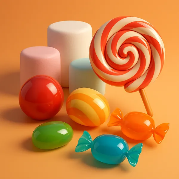 Here’s an online jigsaw puzzle you can play in your browser, focused on bright, playful candy and sweet confections.