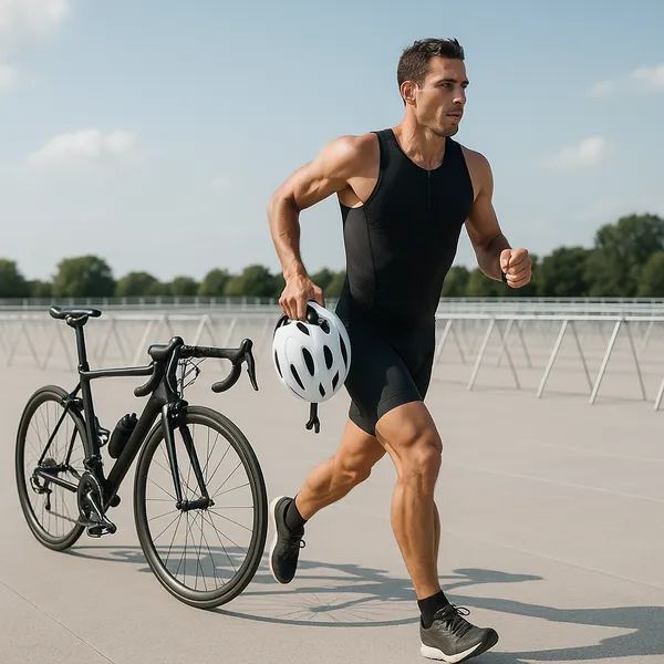 Enjoy an online jigsaw puzzle designed for browser play, featuring a sporty outdoor scene that centers on fitness and cycling.