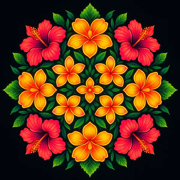 Here’s an online jigsaw puzzle you can play in your browser, focused on vibrant floral art and nature.