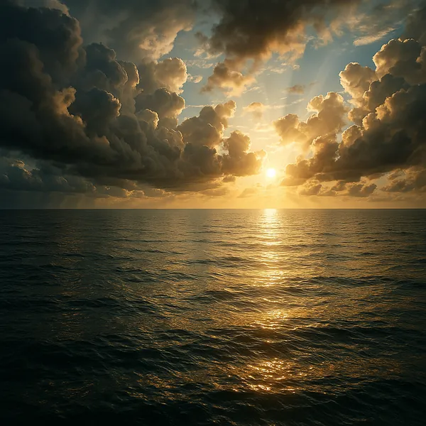 Enjoy an online jigsaw puzzle designed for browser play, featuring a dramatic seascape at sunset and the wide-open beauty of nature.