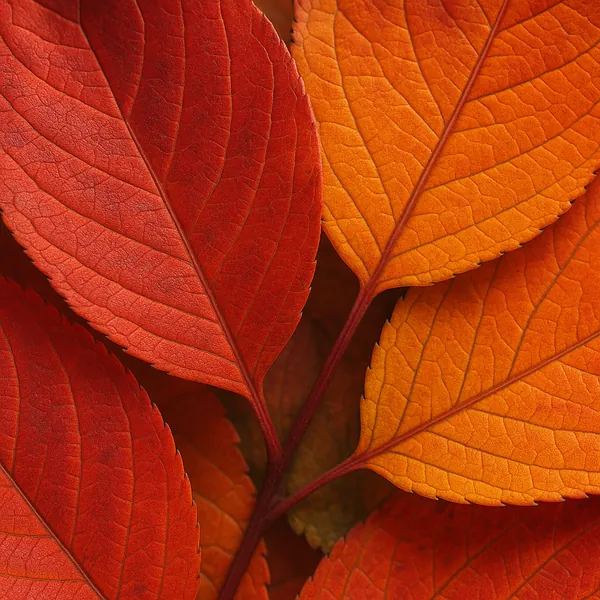 Enjoy an online jigsaw puzzle designed for browser play, featuring a close-up study of autumn foliage.