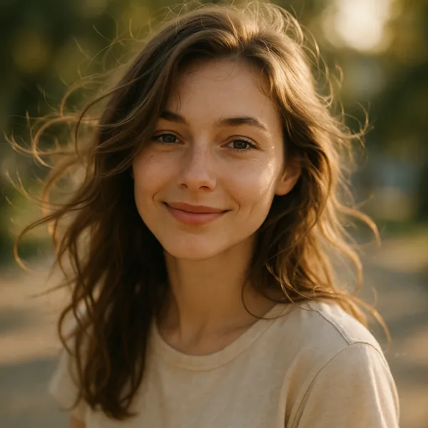 This online jigsaw puzzle features a warm, close-up portrait in the people/portraits category that you can play right in your browser.