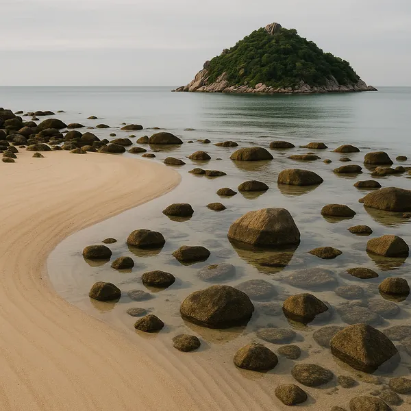 This online jigsaw puzzle features a serene coastal scene that celebrates nature and seascape beauty, perfect for a peaceful browser playtime.