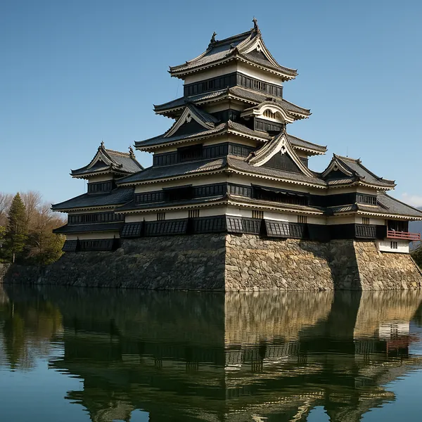 Enjoy an online jigsaw puzzle designed for browser play, featuring a serene Japanese castle reflected in calm waters — a lovely mix of architecture and nature.