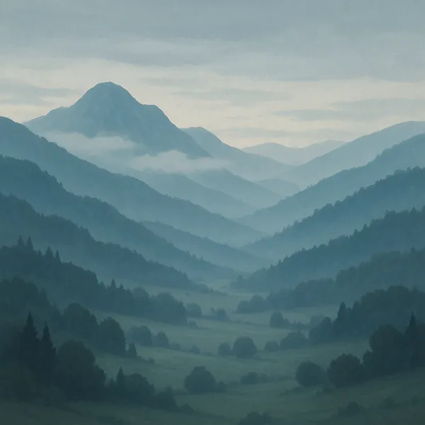 This online jigsaw puzzle features a tranquil mountain landscape, perfect for nature lovers who enjoy scenic, calming imagery in their browser.