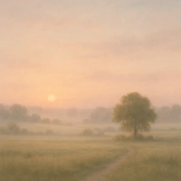 Here’s an online jigsaw puzzle you can play in your browser, featuring a serene nature landscape at dawn.