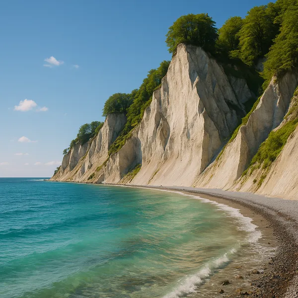 Enjoy an online jigsaw puzzle designed for browser play, featuring dramatic coastal cliffs and a serene seaside scene.