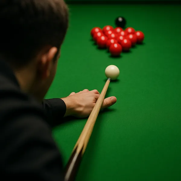 Here’s an online jigsaw puzzle you can play in your browser, focused on the quiet precision of a snooker or billiards scene.
