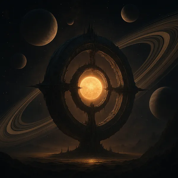 Enjoy an online jigsaw puzzle designed for browser play, featuring a dramatic space and sci‑fi scene.