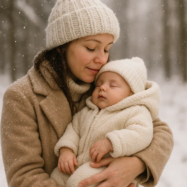 Here’s an online jigsaw puzzle you can play in your browser, focused on a tender winter family portrait that celebrates warmth and closeness.
