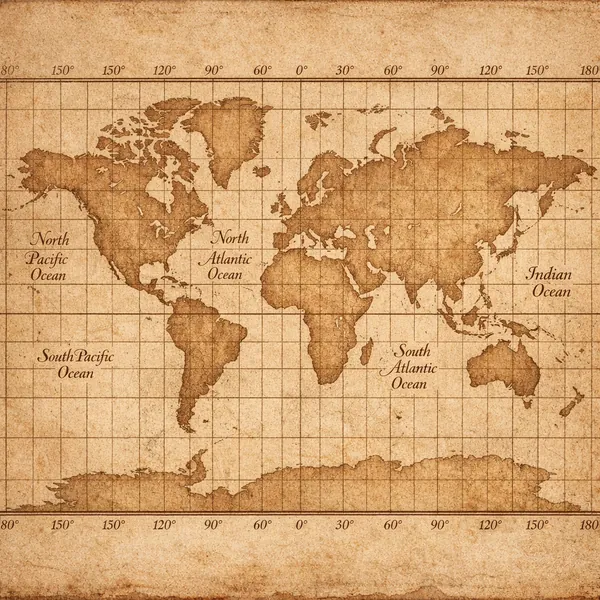 Enjoy an online jigsaw puzzle designed for browser play, featuring a vintage world map that celebrates travel and geography.