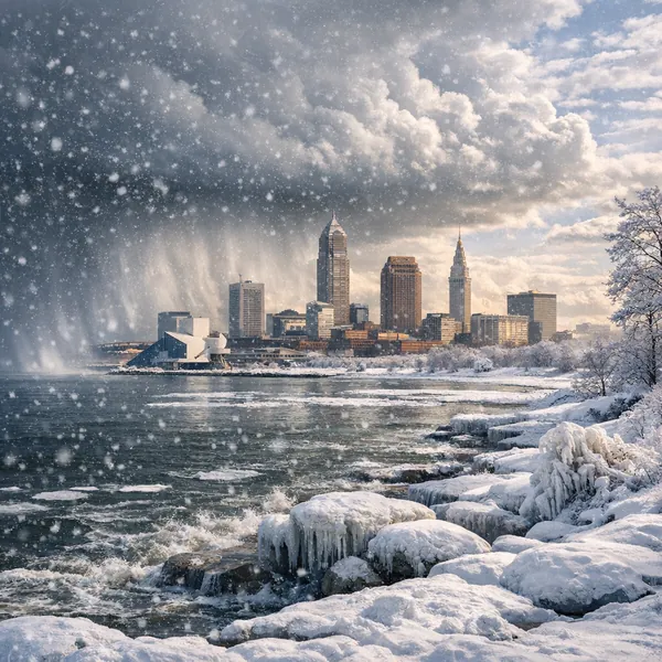 Here’s an online jigsaw puzzle you can play in your browser, featuring a wintry cityscape theme that blends urban architecture with natural elements.