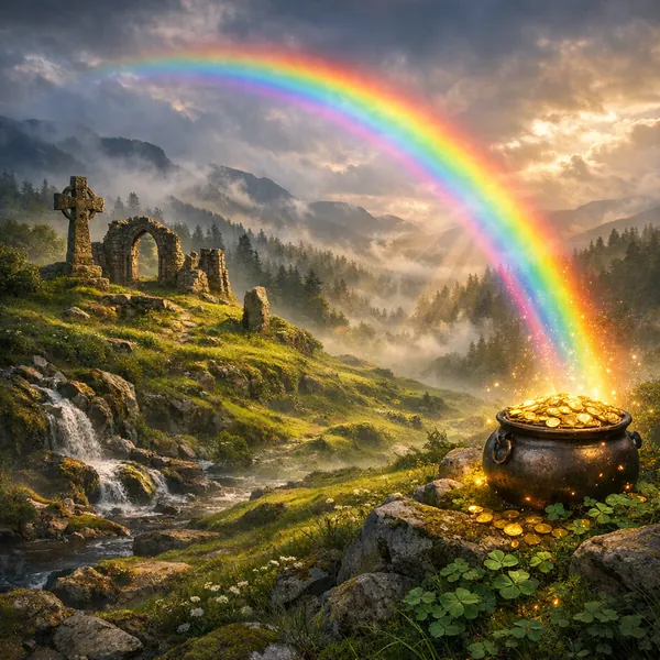 This online jigsaw puzzle features a magical landscape scene blending nature and fantasy, perfect for browser play.