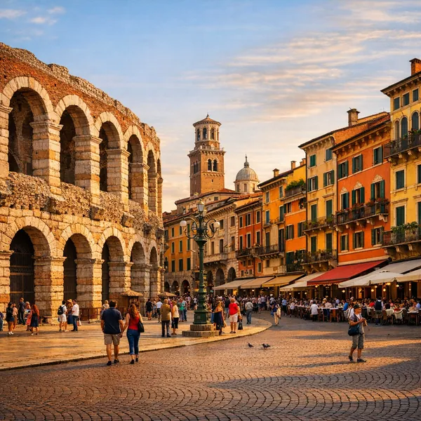 Enjoy an online jigsaw puzzle designed for browser play, featuring a sunlit cityscape full of historic architecture.