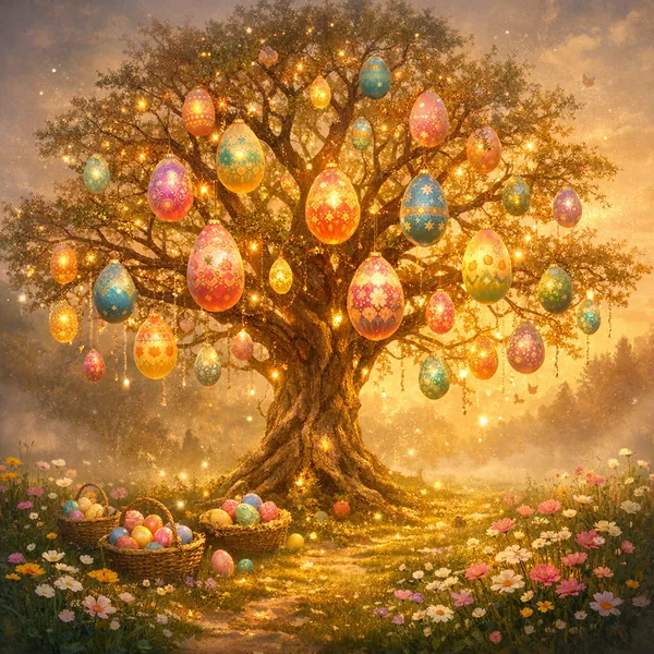 Enjoy an online jigsaw puzzle designed for browser play, featuring a whimsical, seasonal scene that blends nature and holiday charm.
